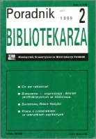 Okładka Poradnik Bibliotekarza 1999, nr 2