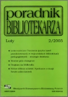 Poradnik Bibliotekarza 2003, nr 2