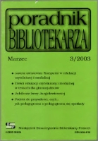 Poradnik Bibliotekarza 2003, nr 3