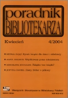 Poradnik Bibliotekarza 2004, nr 4
