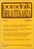 Poradnik Bibliotekarza 2005, nr 2
