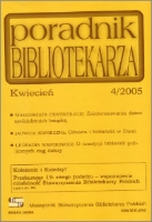 Poradnik Bibliotekarza 2005, nr 4