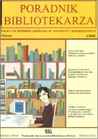 Okładka Poradnik Bibliotekarza 2006, nr 3