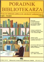 Okładka Poradnik Bibliotekarza 2006, nr 7-8