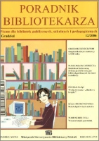 Okładka Poradnik Bibliotekarza 2006, nr 12