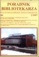 Okładka Poradnik Bibliotekarza 2007, nr 2