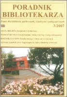 Poradnik Bibliotekarza 2007, nr 3