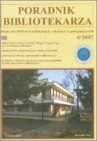 Okładka Poradnik Bibliotekarza 2007, nr 6