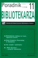 Okładka Poradnik Bibliotekarza 1998, nr 11