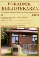 Okładka Poradnik Bibliotekarza 2008, nr 2