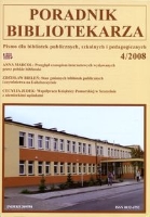Okładka Poradnik Bibliotekarza 2008, nr 4