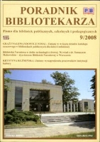 Poradnik Bibliotekarza 2008, nr 9