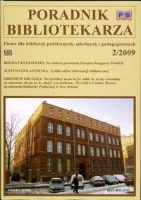 Okładka Poradnik Bibliotekarza 2009, nr 2