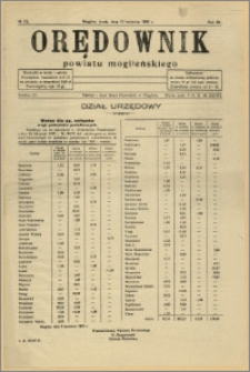 Orędownik Powiatu Mogileńskiego, 1935, nr 28