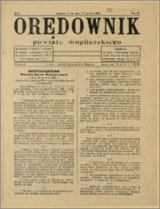 Orędownik Powiatu Mogileńskiego, 1934, Nr 5