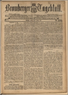 Bromberger Tageblatt. J. 15, 1891, nr 1