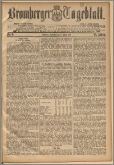 Bromberger Tageblatt. J. 15, 1891, nr 6