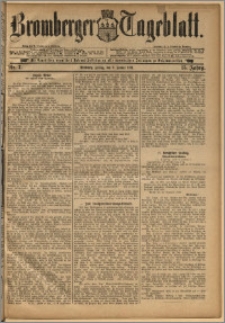 Bromberger Tageblatt. J. 15, 1891, nr 7