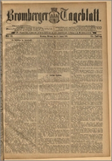 Bromberger Tageblatt. J. 15, 1891, nr 11