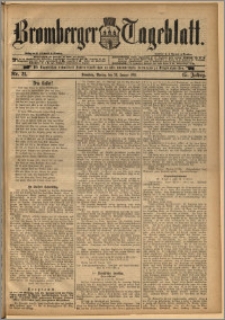 Bromberger Tageblatt. J. 15, 1891, nr 21