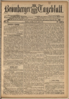 Bromberger Tageblatt. J. 15, 1891, nr 24