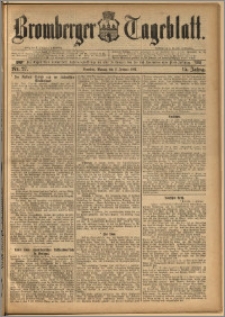 Bromberger Tageblatt. J. 15, 1891, nr 27