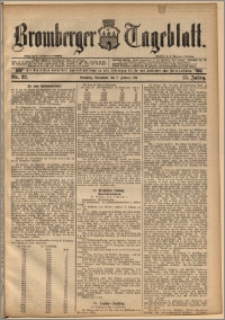 Bromberger Tageblatt. J. 15, 1891, nr 32