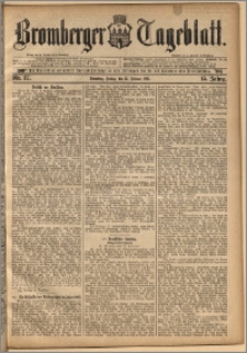 Bromberger Tageblatt. J. 15, 1891, nr 37