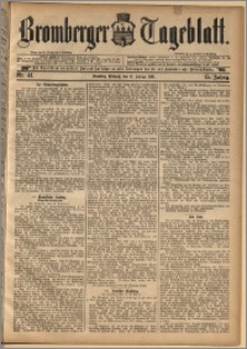 Bromberger Tageblatt. J. 15, 1891, nr 41