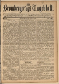Bromberger Tageblatt. J. 15, 1891, nr 42