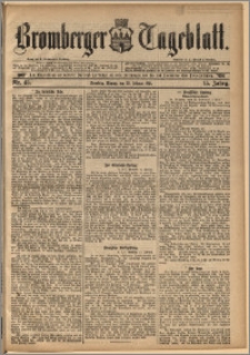 Bromberger Tageblatt. J. 15, 1891, nr 45