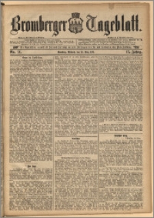 Bromberger Tageblatt. J. 15, 1891, nr 71