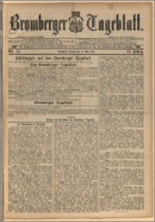 Bromberger Tageblatt. J. 15, 1891, nr 74