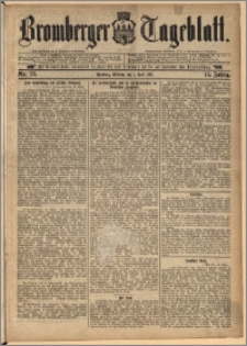 Bromberger Tageblatt. J. 15, 1891, nr 75