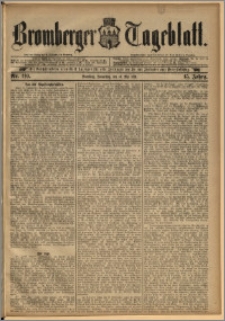 Bromberger Tageblatt. J. 15, 1891, nr 110