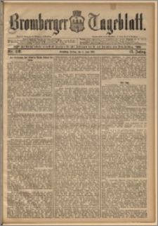 Bromberger Tageblatt. J. 15, 1891, nr 128