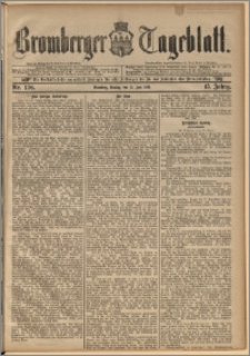 Bromberger Tageblatt. J. 15, 1891, nr 136