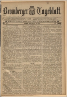 Bromberger Tageblatt. J. 15, 1891, nr 142