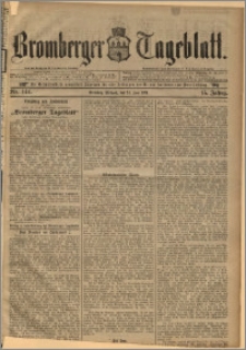 Bromberger Tageblatt. J. 15, 1891, nr 144