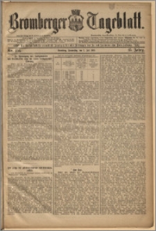 Bromberger Tageblatt. J. 15, 1891, nr 151