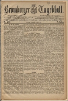 Bromberger Tageblatt. J. 15, 1891, nr 152