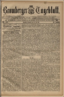 Bromberger Tageblatt. J. 15, 1891, nr 171