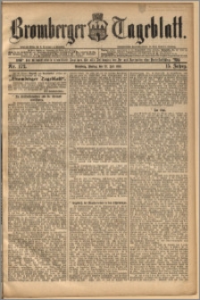 Bromberger Tageblatt. J. 15, 1891, nr 172