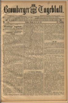 Bromberger Tageblatt. J. 15, 1891, nr 174