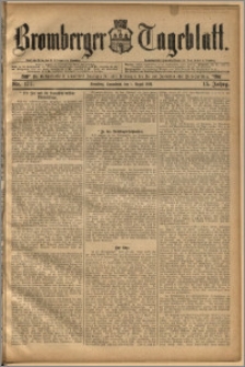Bromberger Tageblatt. J. 15, 1891, nr 177