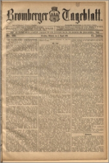 Bromberger Tageblatt. J. 15, 1891, nr 180