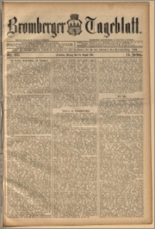 Bromberger Tageblatt. J. 15, 1891, nr 184