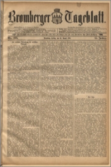 Bromberger Tageblatt. J. 15, 1891, nr 188