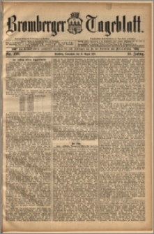 Bromberger Tageblatt. J. 15, 1891, nr 189