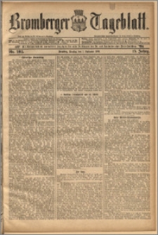 Bromberger Tageblatt. J. 15, 1891, nr 203